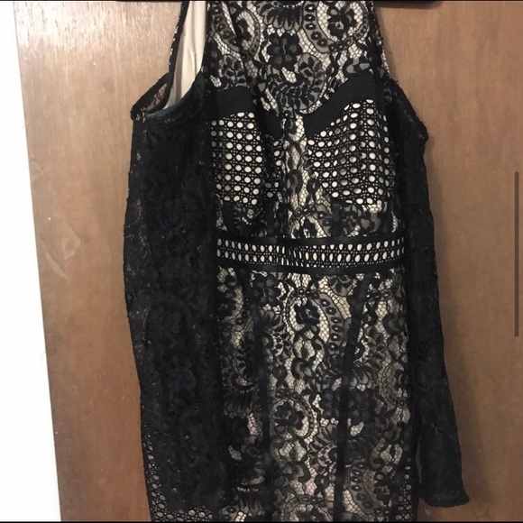 Black Lace Formal Dress - Picture 6 of 8